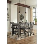 Caitbrook Counter Height Upholstered Bar Stool - Image 6