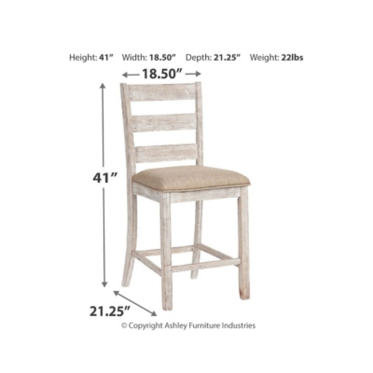Skempton Counter Height Bar Stool - Image 8