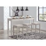 Skempton Counter Height Dining Table and 3 Bar Stools - Image 3
