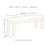 Ralene Dining Bench - Image 5