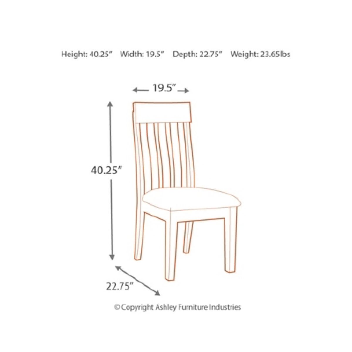 Ralene Dining Chair - Image 6