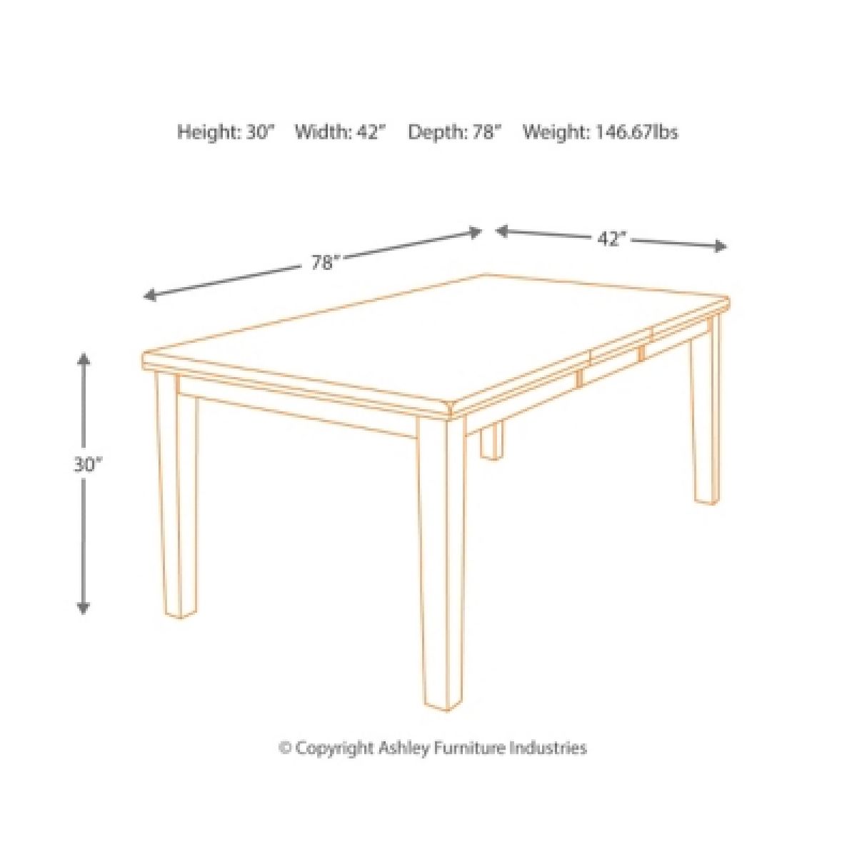 Ralene Dining Extension Table - Image 5