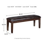 Haddigan Dining Bench - Image 5
