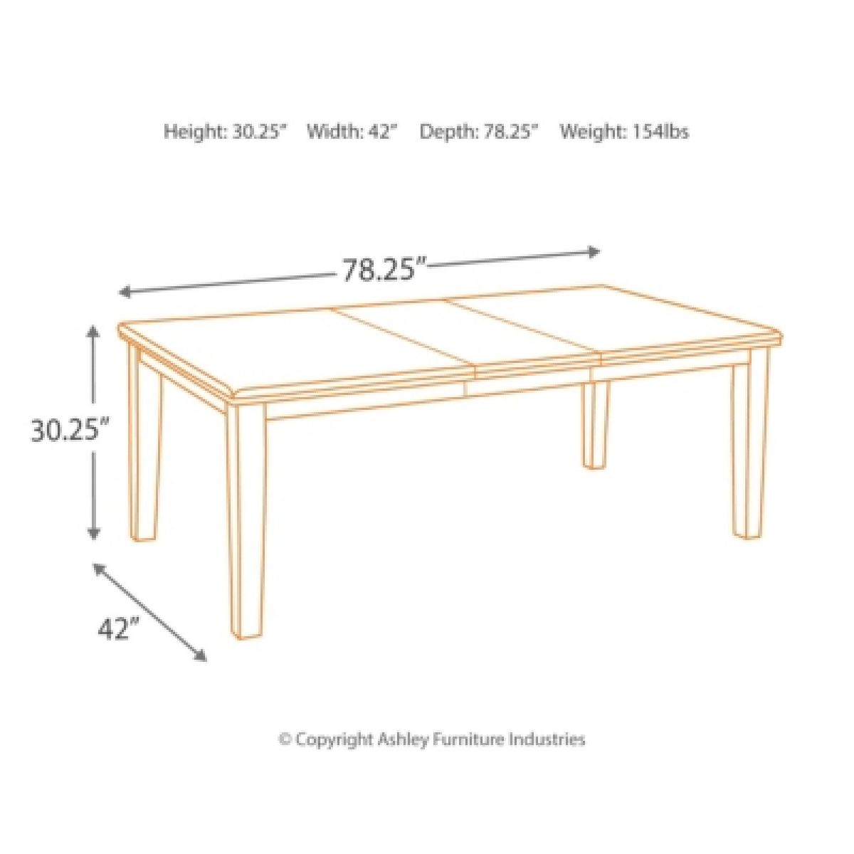 Haddigan Dining Extension Table - Image 5