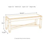 Bolanburg Dining Bench - Image 5