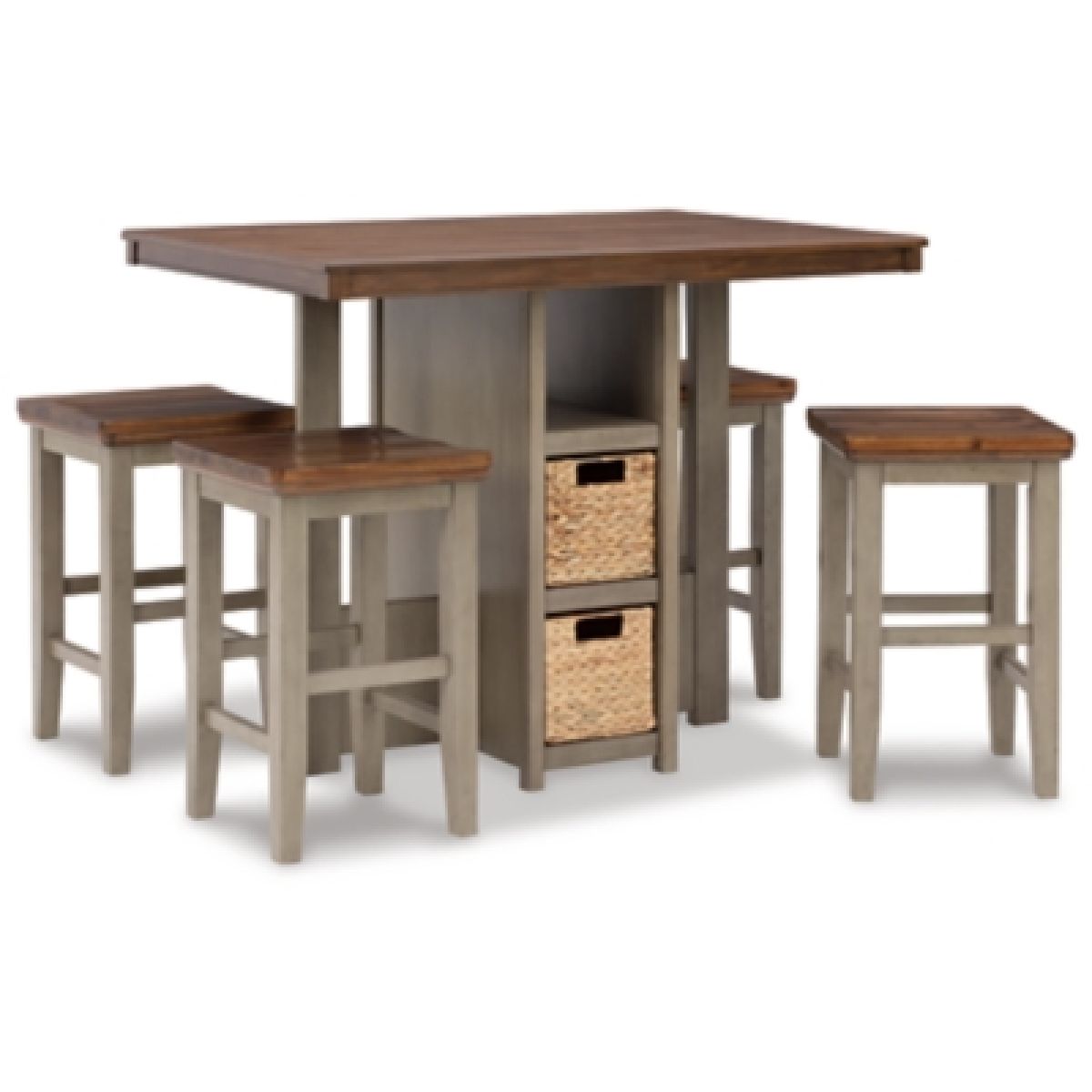 Lettner Counter Height Dining Table and Bar Stools (Set of 5) - Image 2
