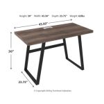 Arlenbry 47" Home Office Desk - Image 14