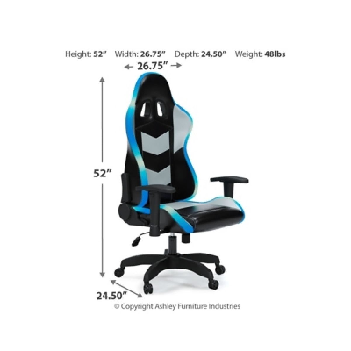 Lynxtyn Home Office Desk Chair - Image 8