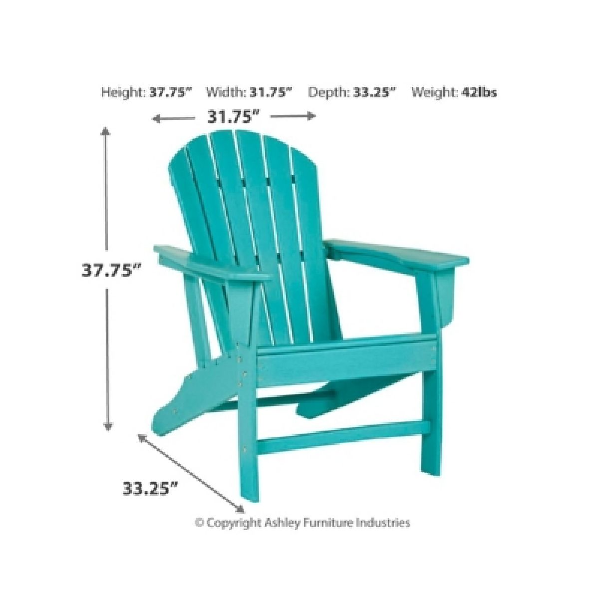 Sundown Treasure Adirondack Chair - Image 5