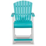 Eisely Outdoor Counter Height Bar Stool (Set of 2) - Image 6