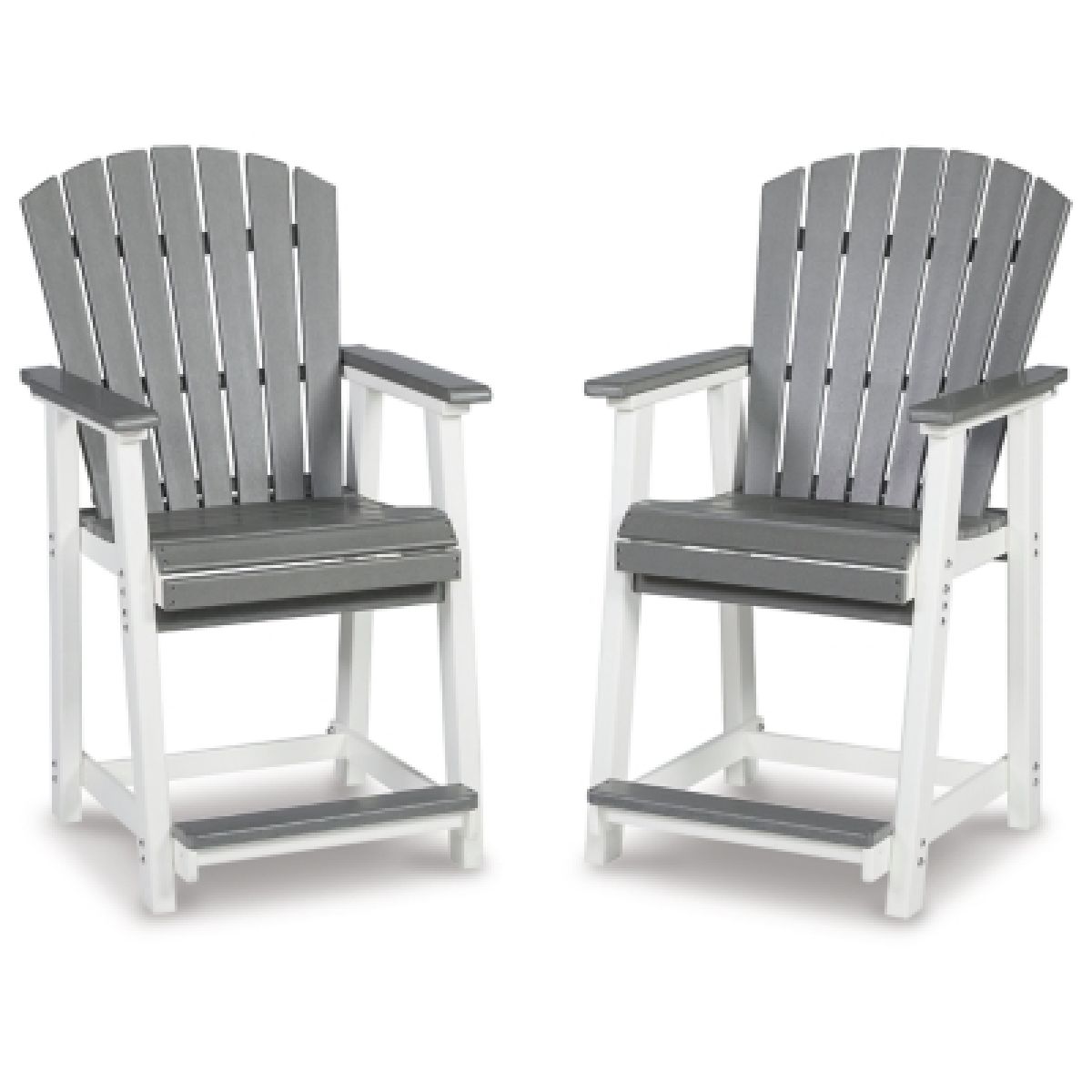 Transville Outdoor Counter Height Bar Stool (Set of 2) - Image 2