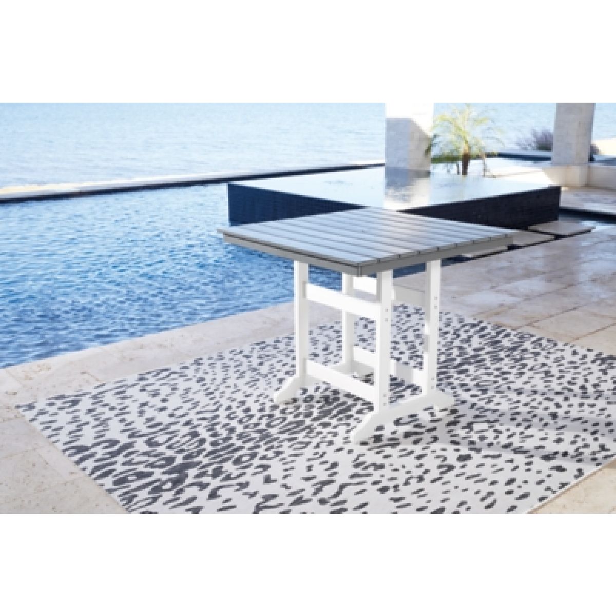 Transville Outdoor Counter Height Dining Table - Image 3