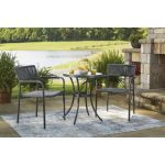 Crystal Breeze 3-Piece Table and Chair Set