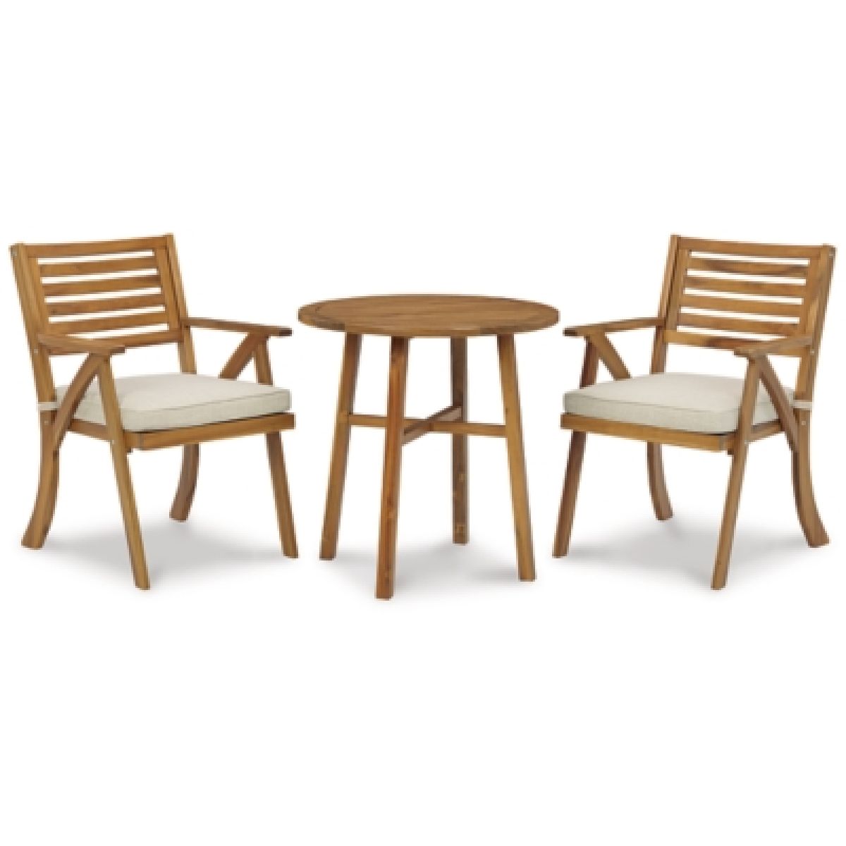 Vallerie Outdoor Chairs with Table Set (Set of 3) - Image 2