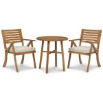 Vallerie Outdoor Chairs with Table Set (Set of 3) - Image 2