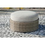 Calworth Outdoor Ottoman with Cushion - Image 3
