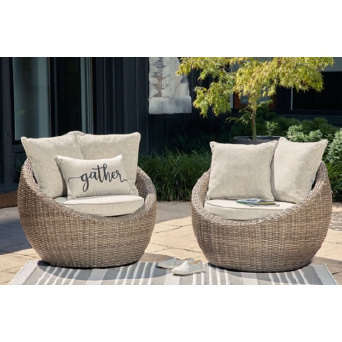DANSON Swivel Lounge with Cushion (Set of 2) - Image 3