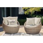 DANSON Swivel Lounge with Cushion (Set of 2) - Image 3
