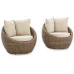 DANSON Swivel Lounge with Cushion (Set of 2) - Image 2