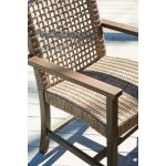 Germalia Outdoor Dining Arm Chair (Set of 2) - Image 9