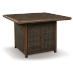 Paradise Trail Bar Table with Fire Pit - Image 4