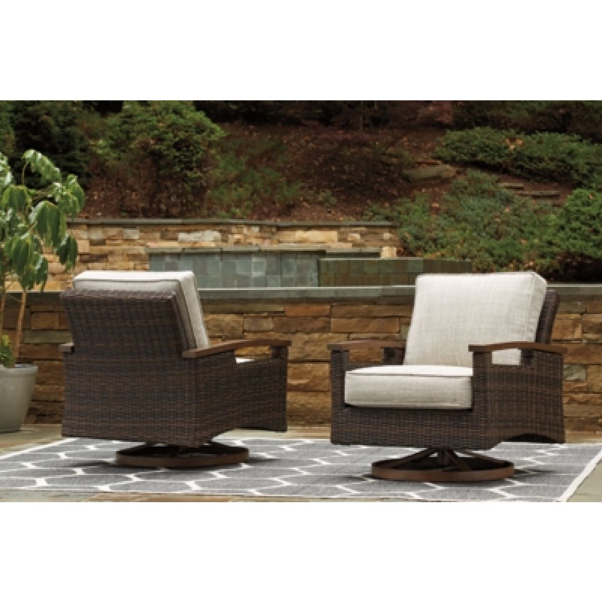 Paradise Trail Swivel Lounge Chair (Set of 2) - Image 7