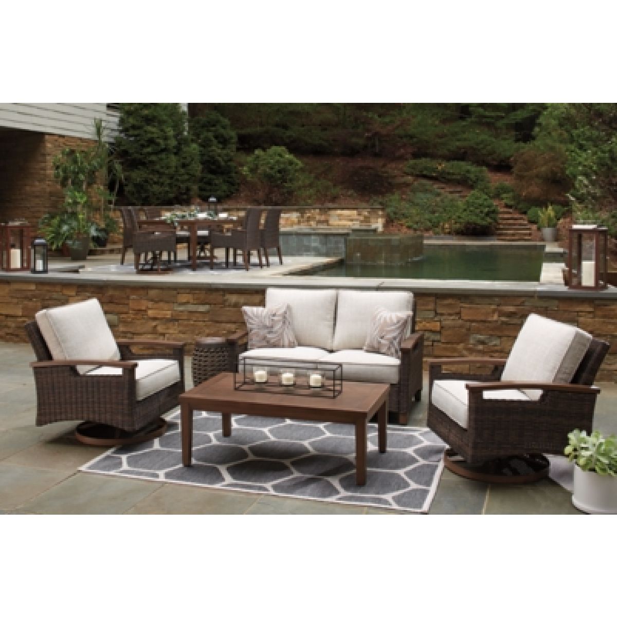 Paradise Trail Loveseat with Cushion - Image 10