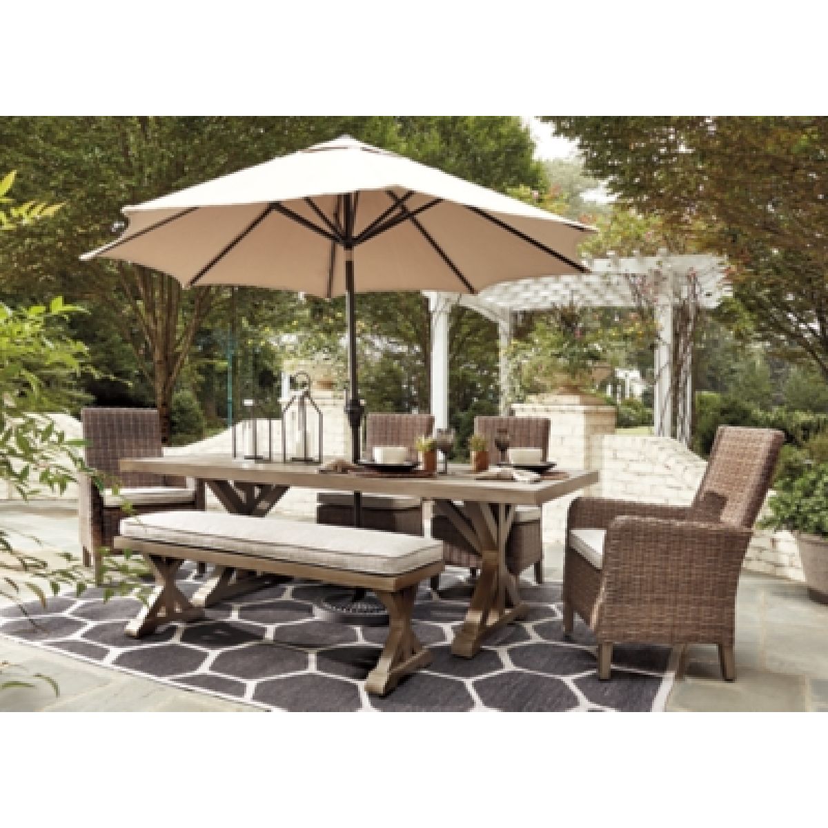 Beachcroft Outdoor Dining Table - Image 3