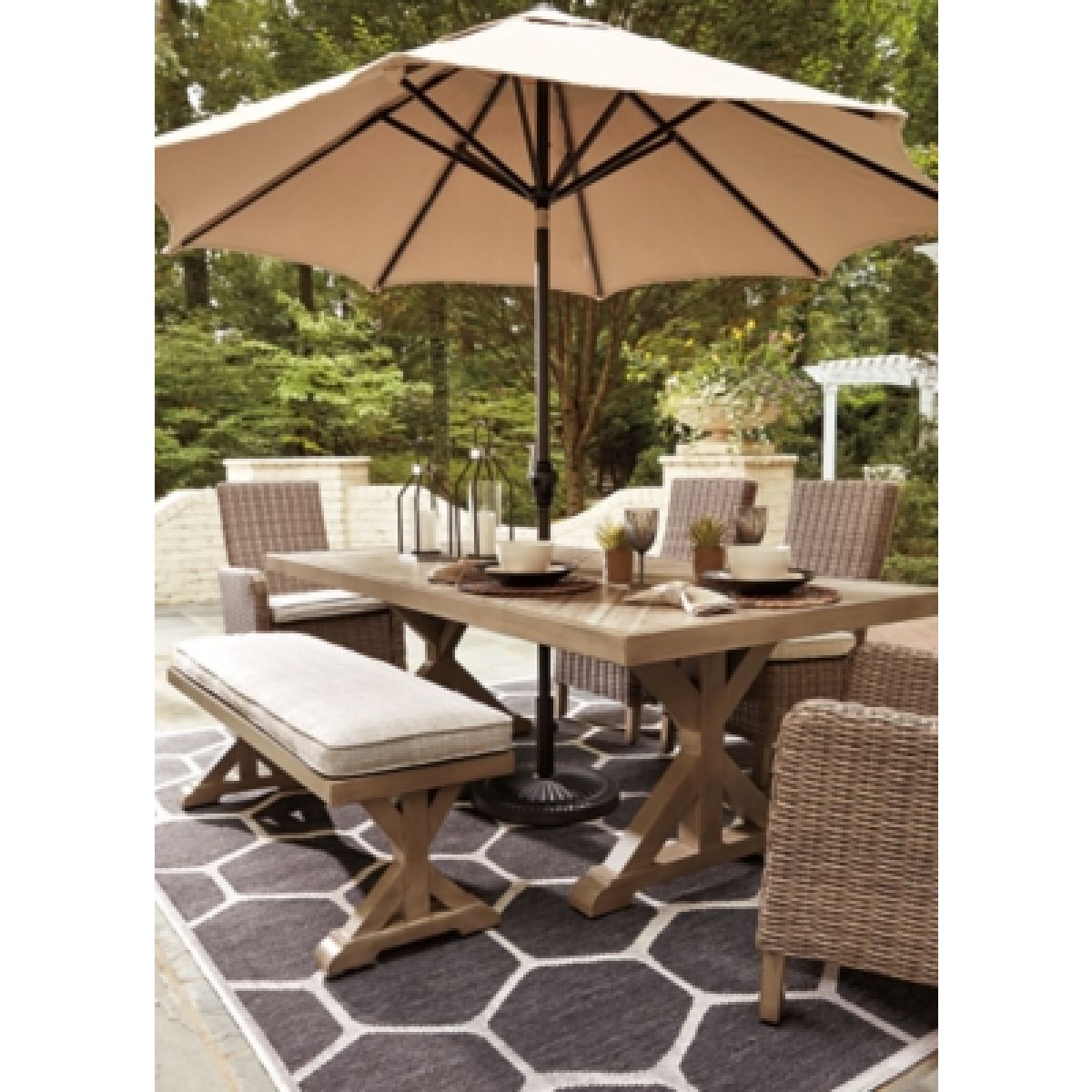 Beachcroft Outdoor Dining Table - Image 7