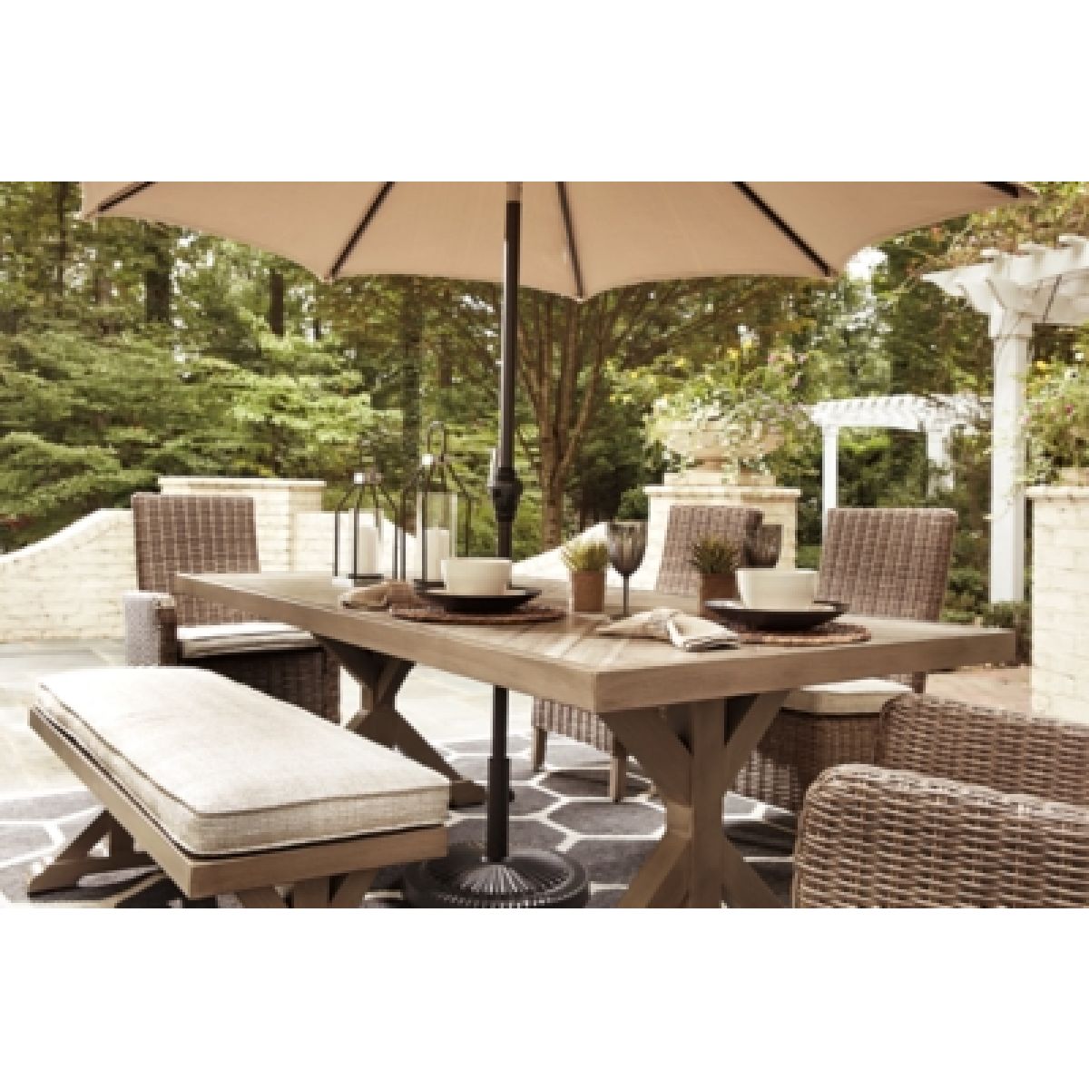 Beachcroft Outdoor Dining Table - Image 8