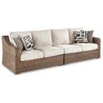 Beachcroft 2-Piece Outdoor Loveseat with Cushion - Image 2
