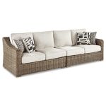 Beachcroft 2-Piece Outdoor Loveseat with Cushion