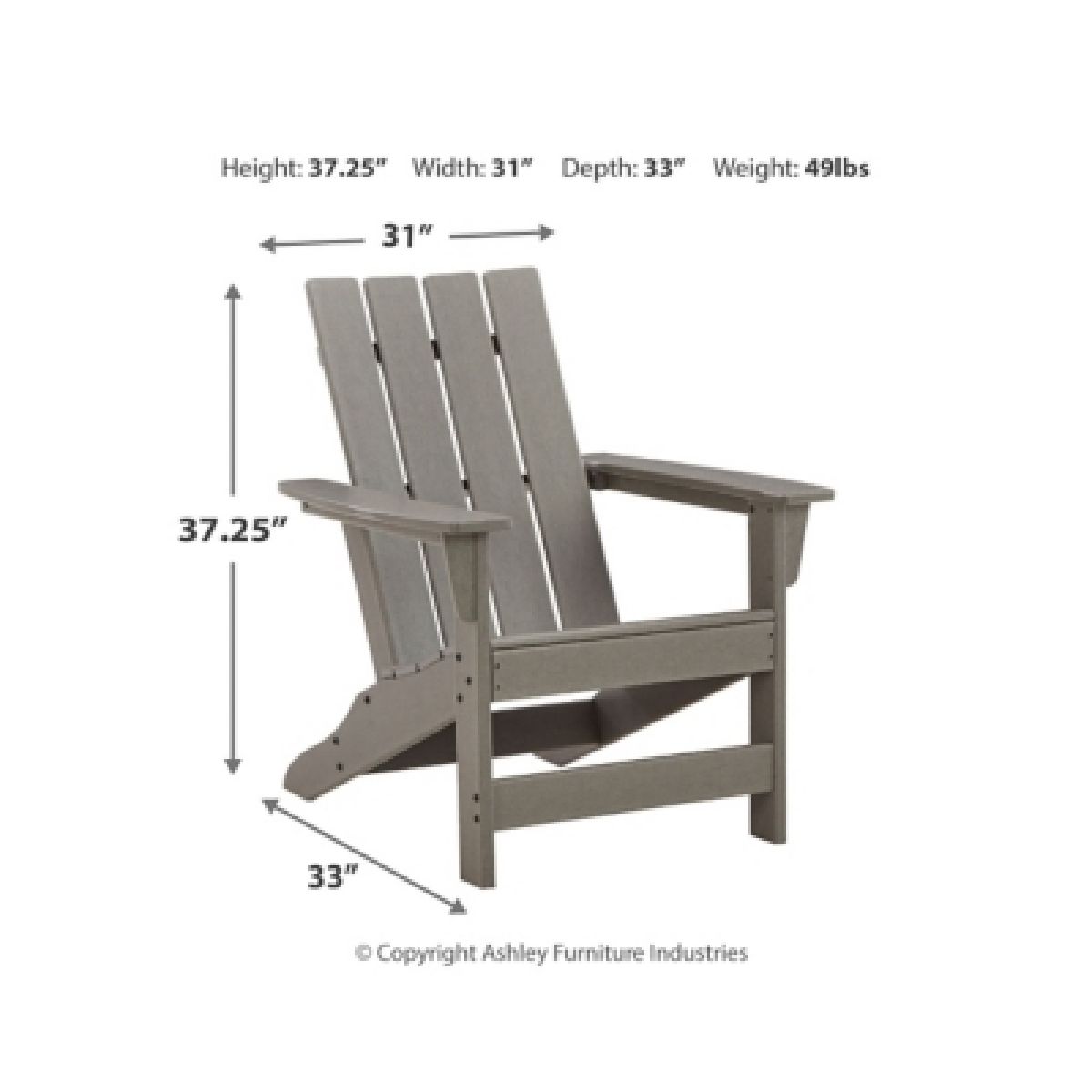 Visola Adirondack Chair - Image 8