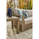 Silo Point Right-Arm Facing/Left-Arm Facing Outdoor Loveseat with Cushion (Set of 2) - Image 3