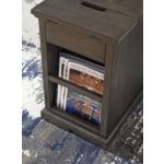 Laflorn Chairside End Table with USB Ports & Outlets - Image 6