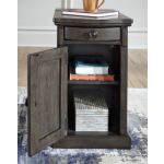 Laflorn Chairside End Table with USB Ports & Outlets - Image 7
