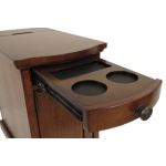 Laflorn Chairside End Table with USB Ports & Outlets - Image 10