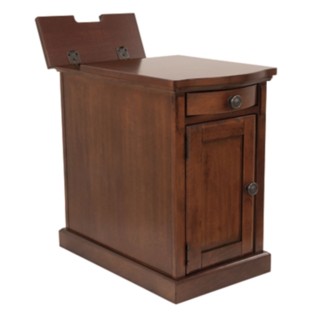 Laflorn Chairside End Table with USB Ports & Outlets - Image 15