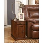Laflorn Chairside End Table with USB Ports & Outlets - Image 4