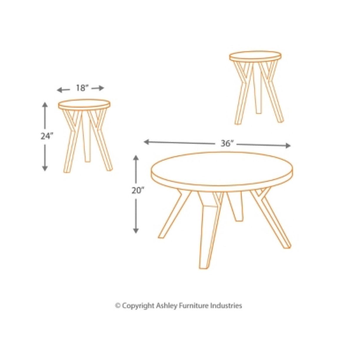 Ingel Table (Set of 3) - Image 5