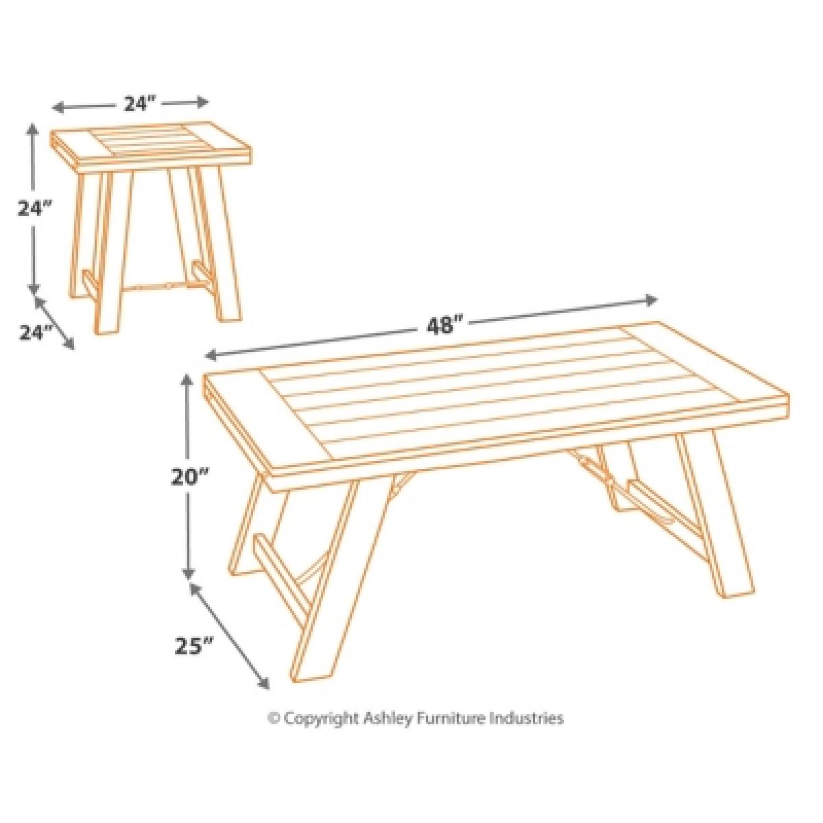 Noorbrook Table (Set of 3) - Image 5