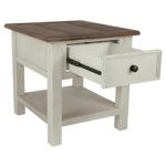 Bolanburg Chairside End Table with USB Ports & Outlets - Image 8