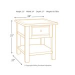 Bolanburg End Table - Image 4