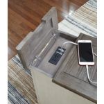 Bolanburg Chairside End Table with USB Ports & Outlets - Image 4