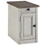 Bolanburg Chairside End Table with USB Ports & Outlets - Image 2