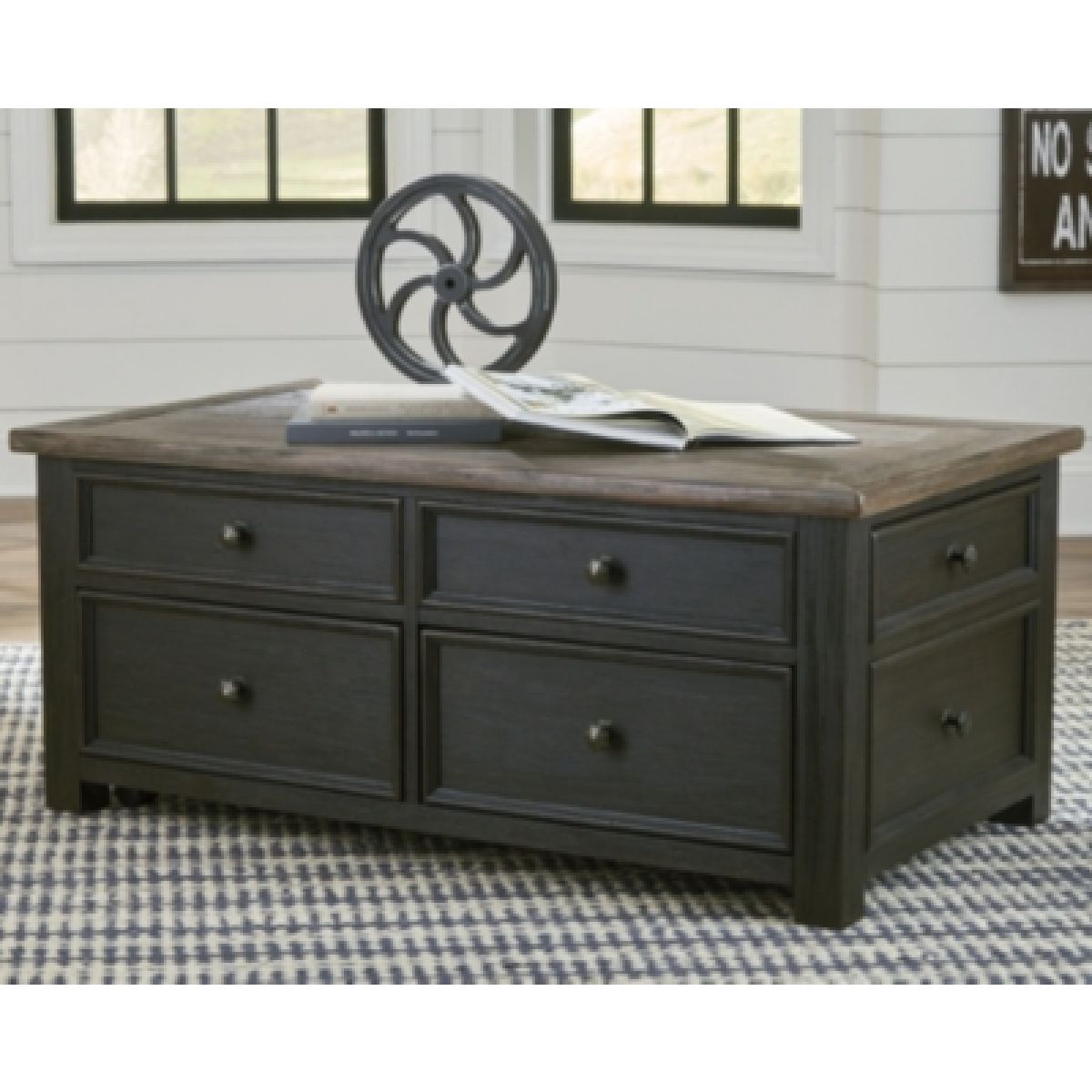 Tyler Creek Coffee Table with Lift Top - Image 3