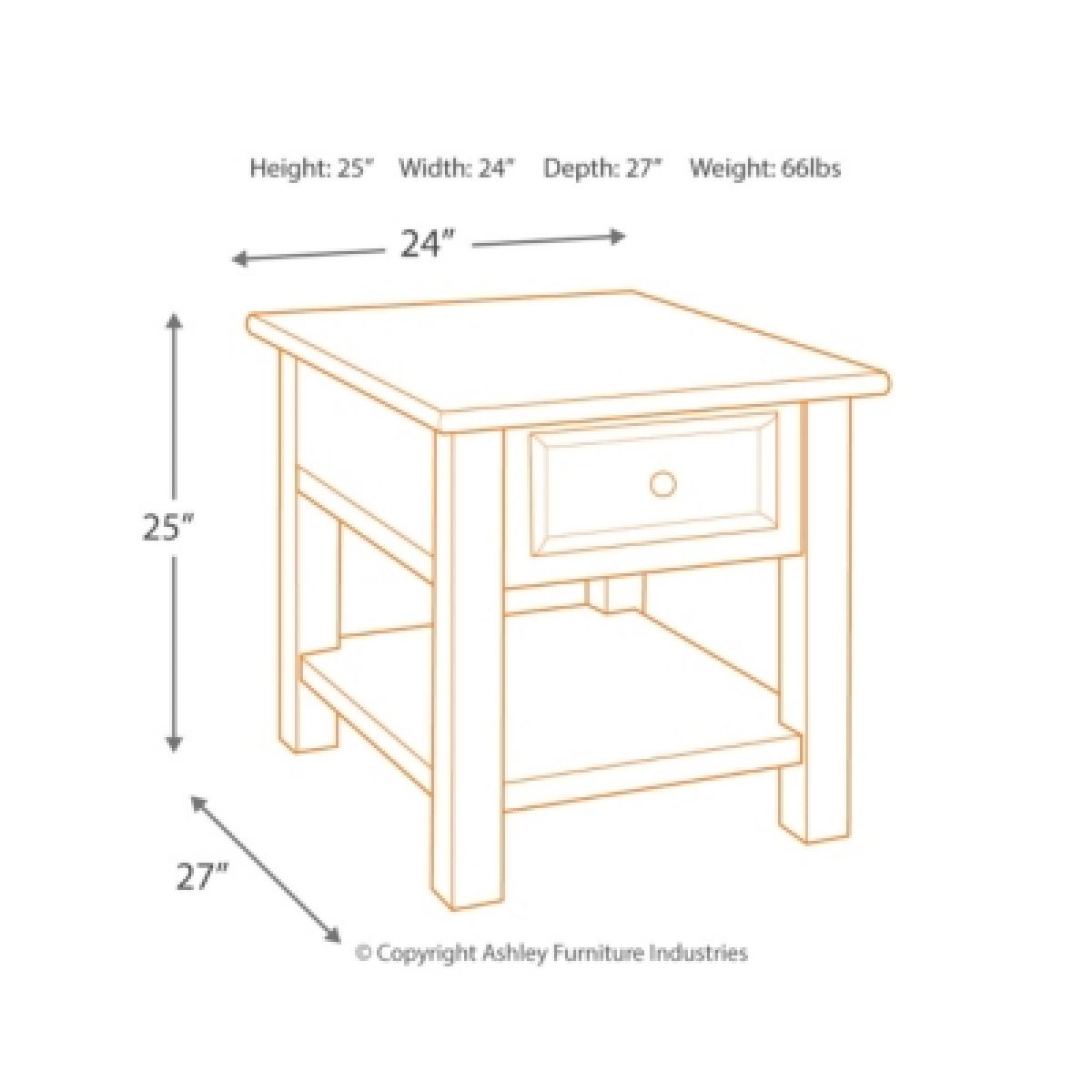 Tyler Creek End Table - Image 5
