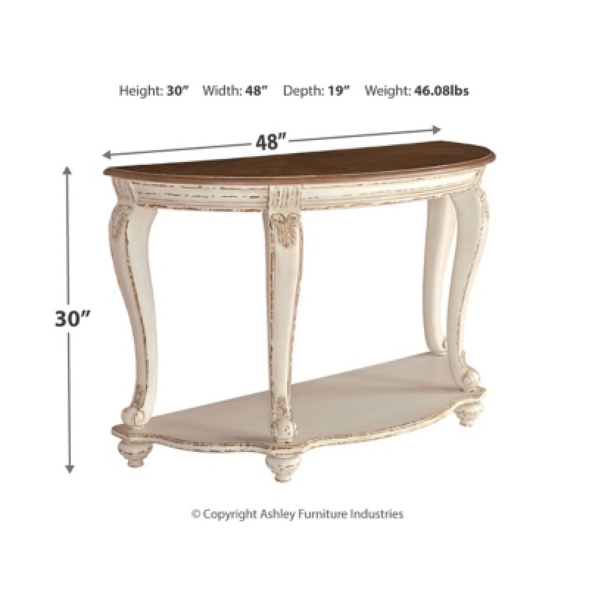 Realyn Sofa Table - Image 5
