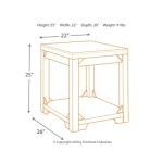 Fregine End Table - Image 5