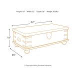 Carynhurst Coffee Table with Lift Top - Image 5